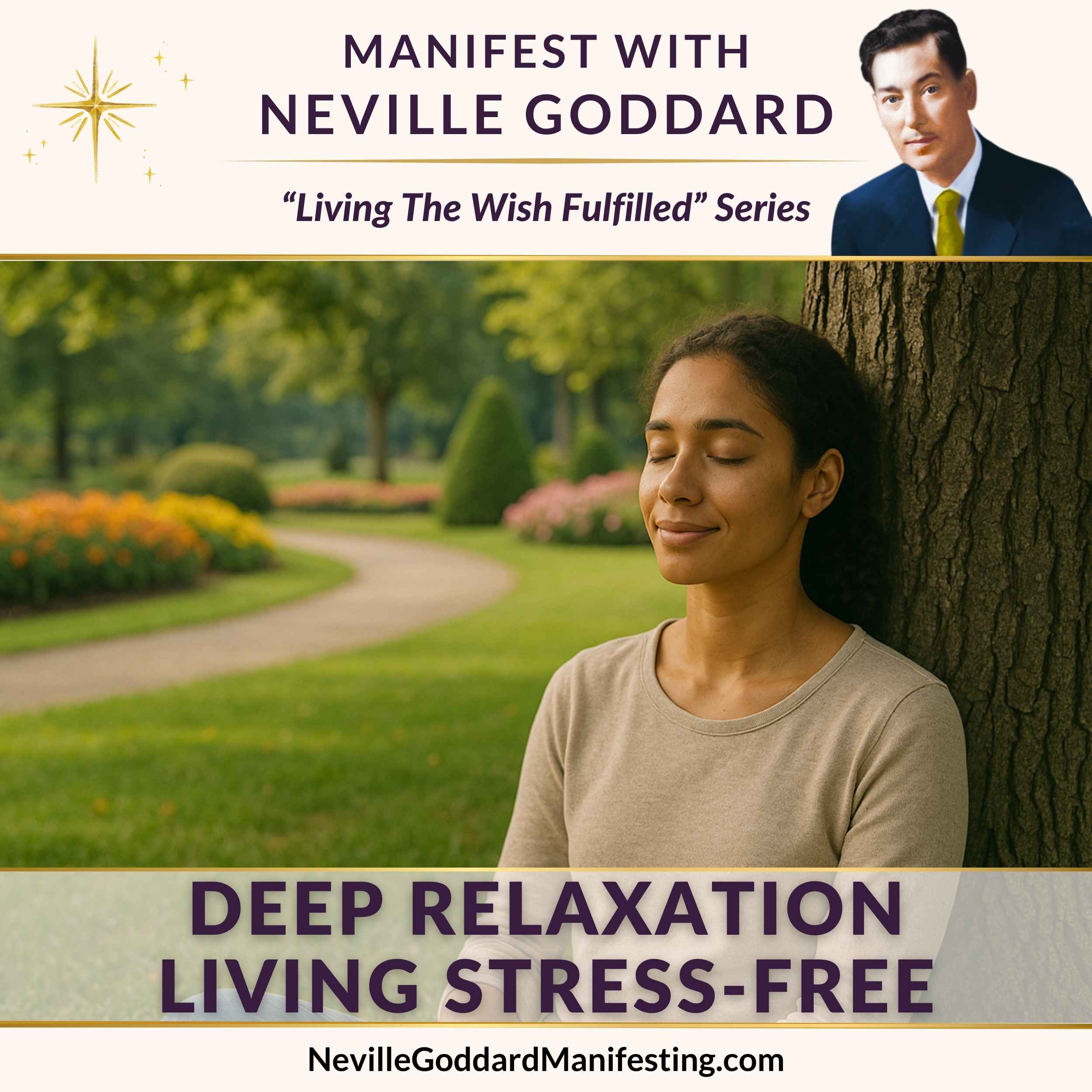 Manifest with Neville Goddard: Deep Relaxation - Living Stress Free thumbnail
